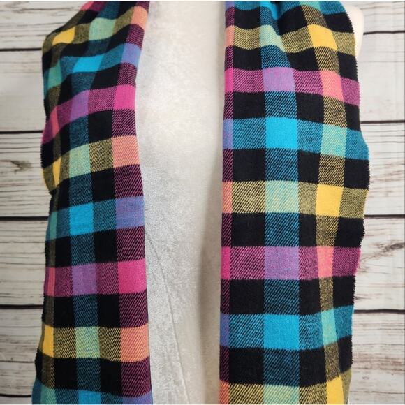 Cashmere like Multicolor Scarf Super Soft NWT Size One Size Fits Most Fall Cozy - Picture 4 of 5